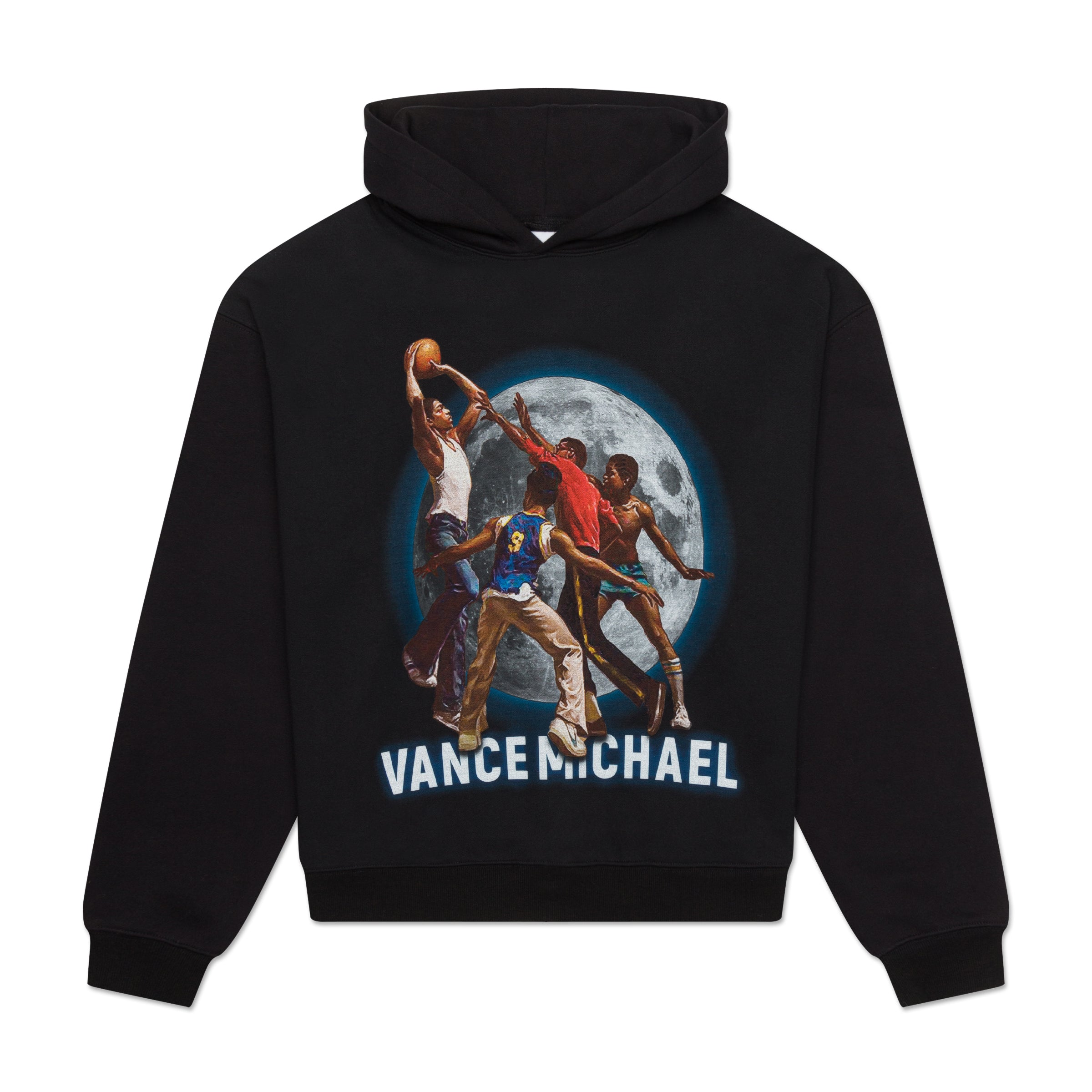 Basketball Moon Hoodie